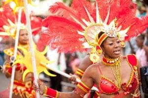 Spicemas carnival on holiday in Grenada