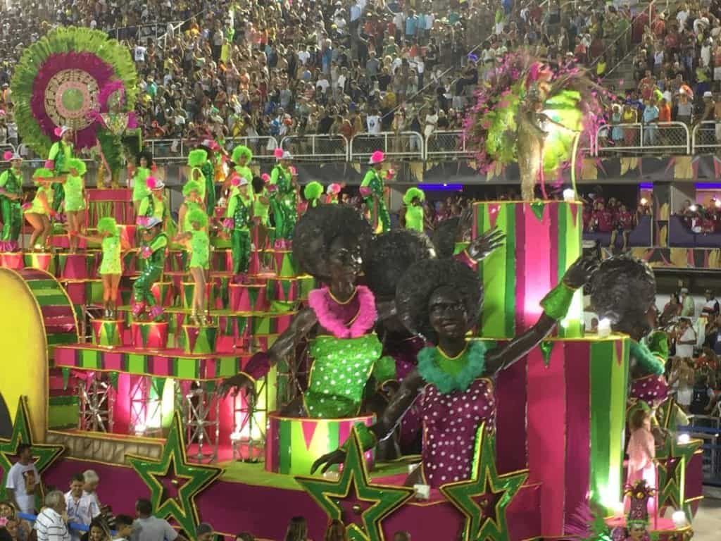 Samba competition at Rio Carnival