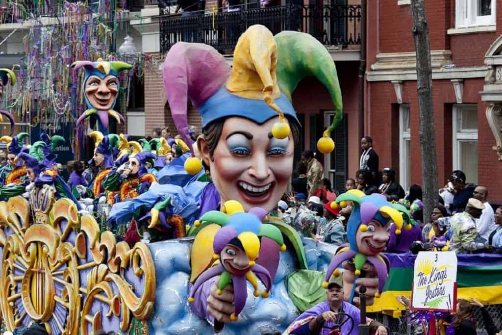 Mardi Gras Carnival in New Orleans