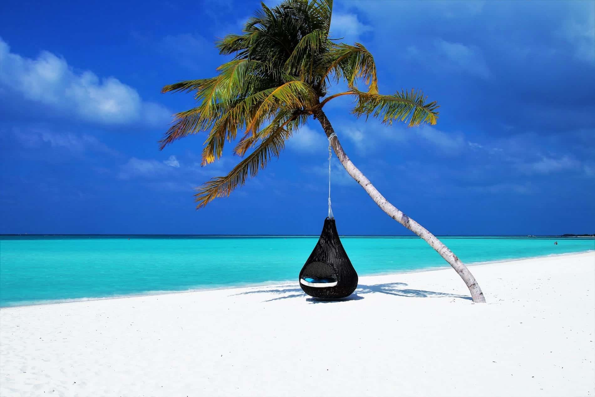 Maldives beach holiday