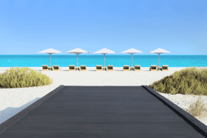 Abu Dhabi beach holiday