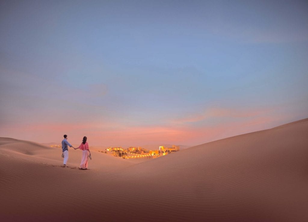 Qasr AlSarab Desert Safari in the sand dunes