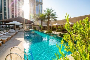 Hilton Dubai Al Habtoor pool