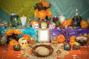 Day of the death ofrenda