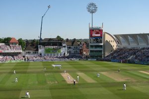 Trent Bridge Cricket Ground- the first day of the 2012 England v West Indies Test Match